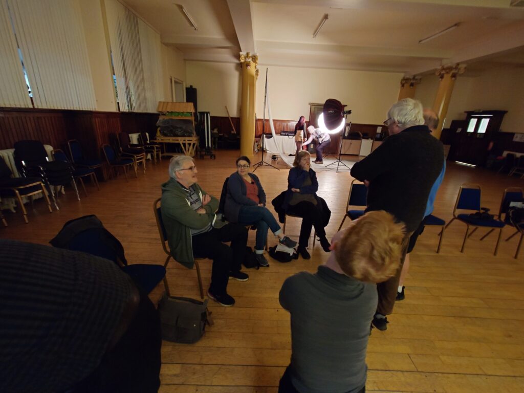 Photography chit chat with some of the members